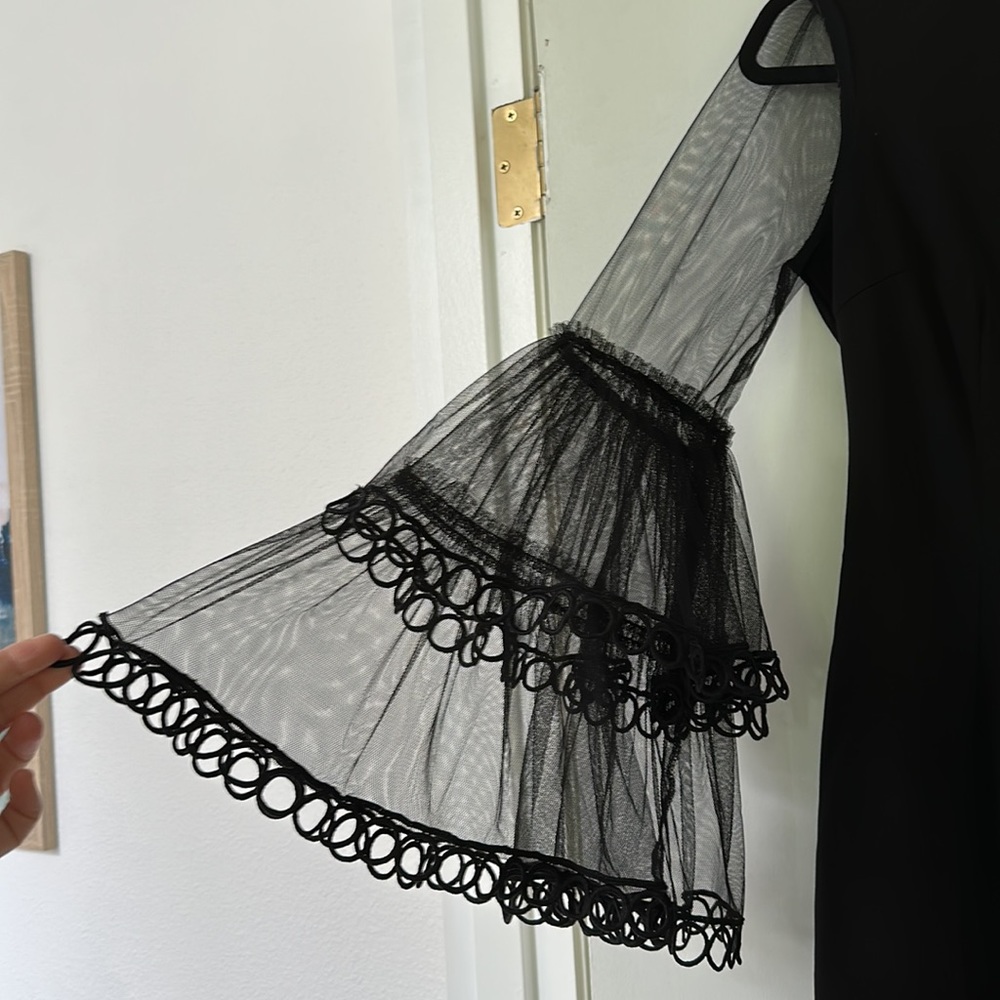 VICI Here She Comes Lace Bell Sleeve Dress - Picture 5 of 11